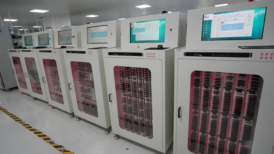 Taimi SSD manufacturing facility with SMT production and quality testing